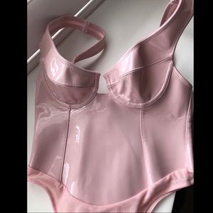 House of CB Kezia vinyl bodysuit